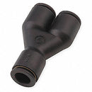 Conector Yee Desigual 5/32 a 1/4 Push to Connect / Yee Desigual 5/32 to 1/4 Push to Connect connector. Parker