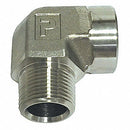Conector Codo 3/8 NPT Macho x 1/4 NPT Hembra /
Elbow Connector 3/8 NPT Male x 1/4 NPT Female. Parker