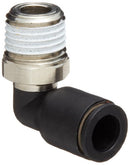 Conector Codo 90 x 8mm o 5/16 a 1/4 NPT Push to Connect / Elbow Connector 90 x 8mm o 5/16 a 1/4 NPT Push to Connect. Parker