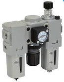 FRL 3 Puertos 1/4" Purga Pulsos / FRL Pulse Drain 1/4" ports. Parker