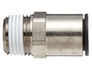 Conector 1/4 a 1/4 NPT Push to Connect / 1/4 to 1/4 NPT Push to Connect Connector. Parker