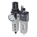 FRL 3 Puertos 1/2" Purga Automatica / FRL Automatic Drain 1/2" ports. Parker