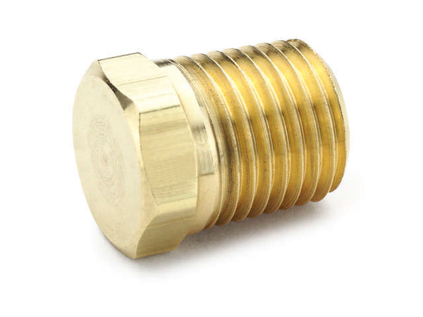 Tapon Hexagonal 1/4 Macho Laton / Hexagonal Plug 1/4 Male Brass. Parker