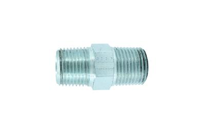 Niple hexagonal Macho  1/4" / Male Hex Pipe Nipple 1/4". Parker