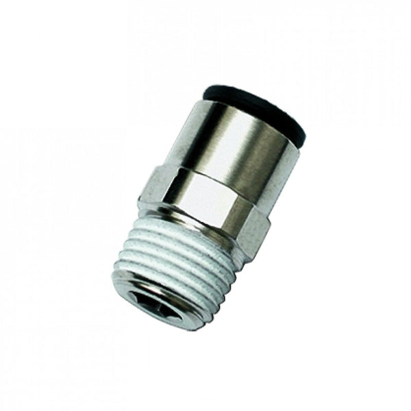 Conector 1/2 a 3/8 NPT Push to Connect / 1/2 to 3/8 NPT Push to Connect Connector. Parker