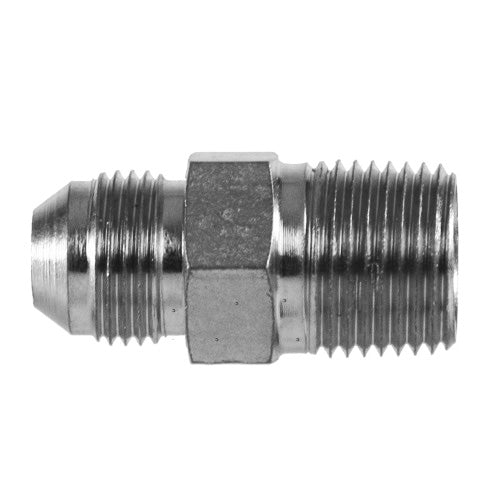 Conector JIC 1" Macho x 1" NPT Macho Acero Inoxidable / JIC Connector 1 "Male x 1" NPT Male Stainless Steel. Parker